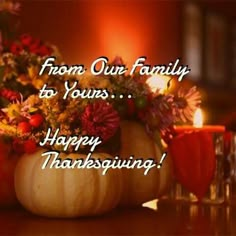 happy thanksgiving from our family to yours