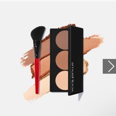 Brand New Contour Palette With Three Shades To Contour, Bronze, And Highlight. Note That There Are A Few White Scratches On The Top Right Of The Case From Storage. No Brush Included. Smashbox Contour Kit, Easy Contouring, Step By Step Contouring, Best Contouring Products, Smashbox Cosmetics, Smashbox Makeup, Powder Contour, Cream Contour, Contour Kit