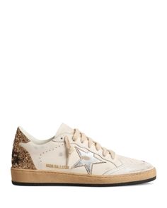 Golden Goose Women's Ball Star Glitter Low Top Sneakers Golden Goose Ball Star, Galeries Lafayette, Low Top Sneakers, Golden Goose, Low Top, Top Sneakers, Air Jordans, Baskets, Walking