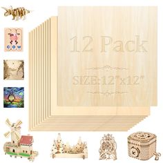 PRICES MAY VARY. 【Excellent quality basswood】:The basswood sheets have clear texture,the surface is flat and smooth,without extra burrs, so you do not need to worry about scratching your fingers,reliable and sustained, not easy to deform or break,ensuring that your crafts will last for a long time. 【Multi-purpose DIY supplies】:These 1.5mm plywood has strong machinability,Perfect for DIY decoration projects,small house building,aircraft, boat, architectural model making, laser projects,staining,p Engraver Projects, Engraving Wood, Diy Laser Cut, Laser Cut Wood Crafts, Laser Projects, Craft Wood, Diy Ornaments, Memorial Keepsakes, Engraved Wood