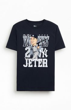 a t - shirt with an image of a baseball player on it