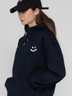 This comfy and basic hoodie is simply accented with GRAVER's unique graphic print at chest. It's made from soft and lightweight cotton-polyester blend terry.- Drawstring hooded neck- Graphic print at chest- Front kangroo pocket- Drop shoulder- Ribbed cuffs and hem- Point logo label at the hem- Relaxed fit- Unisex wear- Tenter and tumble finish to minimize shrinkage Trendy French Terry Hoodie, Casual French Terry Hoodie With Graphic Print, Winter Hoodie With Letter Print In French Terry, Casual Graphic Print Hoodie In French Terry, Winter Letter Print Hoodie In French Terry, Fall French Terry Hoodie With Letter Print, Fall French Terry Letter Print Hoodie, Fall Letter Print French Terry Hoodie, Hooded French Terry Top For Streetwear