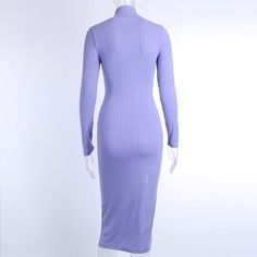 We are offering the most comfortable chic boho clothes & accessories & home decor! Reflect your soul now with Ribbed Knitted Turtleneck Long Sleeve Dress.?Think boho, feel chic, be unique! ?Free shipping to all the world! Season: Autumn, Winter?Material: Cotton, SpandexSilhouette: SheathNeckline: TurtleneckSleeve Length(cm): Full Sleeve DressSleeve Style: Regular?Gender: Women?Style: Sexy & Club, ElegantWaistline: Natural?Pattern Type: Solid?Dresses Length: Knee-Length?Feature: Split Dress, TurtleneckColor: Blue, Purple, Green, Black SIZE CHART(CM) Size ?Bust Waist ?Hip ?Sleeve ?Shoulder Length S 75-85 60-70 80-92 58.5 33 111 M 79-89 64-74 84-96 59.5 34 114 L 83-93 68-78 88-100 60.5 35 117 Our mission is pretty simple: every unique costumer＊s happiness. So feel free to contact with us. Turtleneck Long Sleeve Dress, Full Sleeve Dress, Knitted Turtleneck, Long Sleeve Turtleneck Dress, Comfortable Chic, Boho Clothes, Turtleneck Long Sleeve, Boho Floral Dress, Split Dress