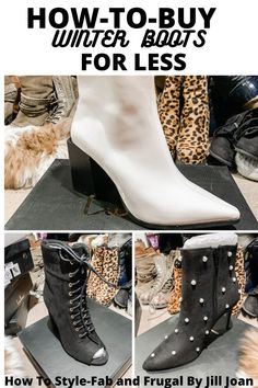 LOVE LOVE LOVE THESE BOOTS! THEY ARE SO GORGEOUS. CAN'T WAIT TO WEAR THEM ALL. Shoe Inspo