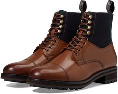 Polo Ralph Lauren Bryson Boot | Zappos.com Brown Cap Toe Lace-up Boots For Derby, Rugged Cap Toe Lace-up Boots For Fall, Brown Cap Toe Lace-up Winter Boots, Leather Lace-up Boots With Rubber Toe Cap, Leather Boots With Rubber Toe Cap For Fall, Leather Boots With Rubber Toe Cap, Fall Leather Boots With Rubber Toe Cap, Fall Leather Sole Cap Toe Lace-up Boots, Fall Lace-up Cap Toe Boots With Leather Sole