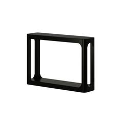 a black square object on a white background