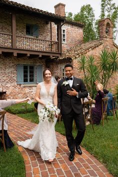 couple holding hands walking down the isle after wedding ceremony. Beautiful Wedding Ceremony, Central Florida, Wedding Veil, Bridal Portraits, Beautiful Weddings, Wedding Styles