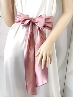 If you would like this belt in a different length or width, please, write to us. The dark pink wide satin belt. This extra long sash is 3 inches wide and 100 inches long. Belt material: stretch satin. The satin belt is available in the following colors: 1 White 2 Ivory 3 Champagne 4 Beige 5 Peach 6 Light pink 7 Pink 8 Lilac 9 Dark pink 10 Red 11 Burgundy 12 Terracotta 13 Gray 14 Dark brown 15 Black  16 Dark green 17 Sky blue 18 Royal blue 19 Navy blue  20 Aqua blue Elegant Fitted Pink Sashes, Satin Bridal Belt For Party, Satin Bridal Belt For Bridesmaids, Elegant Bridal Belt For Bridesmaid, Pink Elegant Sash For Formal Occasions, Wedding Bridal Belt With Sashes In Satin, Satin Sashes For Bridesmaids, Wedding Sashes With Satin Finish, Elegant Bridal Belt With Satin Bow For Bridesmaid