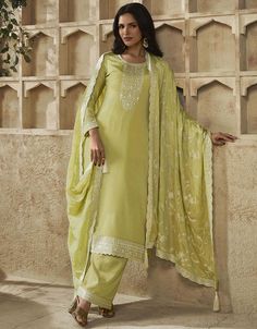 contemporary lightr yellow chinon designer function wear heavy salwar suit collection with lightr yellow santoon rt8996-185162 Front View Heavy Salwar Suit, Latest Designer Suits, Anarkali Lehenga Gowns, Designer Suits For Women, Yellow Dupatta, Anarkali Lehenga, Latest Salwar Kameez, Dress Pant Suit, Suit Collection