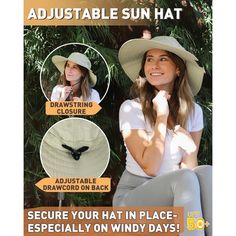 Step into the great outdoors with confidence in the Solaris Large Boonie Cap, designed specifically for women who love adventure. This sun hat combines style with extreme functionality, featuring a wide, sturdy brim and superior sun protection.

- Material: Lightweight, protective micro-fiber with 100 SPF/UPF 50+
- Size: One size fits most; head circumference 22 3/4", front/back brim 4.7", side brim 3.6"
- Features: Breathable, lightweight, durable, foldable, windproof, UV protection, quick-dryi Hiking Hat, Gardening Hat, Safari Hat, Hunting Hat, Hat Wide Brim, Travel Hat, Wide Brim Sun Hat, Sun Protection Hat, Cap For Men