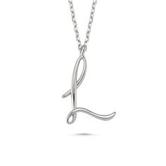 Made with 925 Sterling SilverRhodium Plated16 inch / 41 cm chain length2 inch / 5 cm extension length0.5 inch / 2 cm flat L pendant length L Initial Necklace, L Letter, L Initial, Initial Letter Necklace, Initial Necklace Silver, Initial Necklaces, Sterling Silver Initial, The Script, Initial Pendant