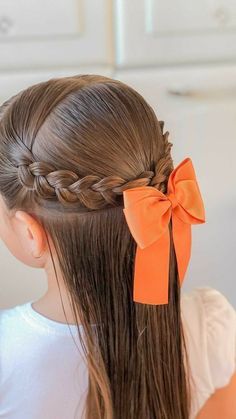 #beauty, #makeup, #skincare, #haircare ,#hairstyles ,#haircutt First Day Of School Hairstyles, School Hairstyles, Peinados Fáciles Para Cabello Corto