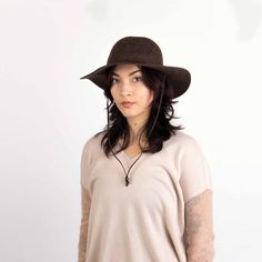 Out on the town or playing in the country, the Tegan wide brim hat fits right in with its sophisticated, felted wool look. The women's wide-brim hat has a faux suede cord on the front that threads through the sides and around the chin with an adjustable wood bead. Contrast topstitching accents the refined style. Wide brim felted wool Faux suede chin cord with wood bead Elastic sweatband for fit Felted wool Spot Clean Soft inner sweatband Brim length: 8 cm One size; Women's-specific fit Wide Brim Wool Felt Hat For Fall, Bohemian Wide Brim Wool Felt Hat, Brown Felt Hat For Rodeo In Fall, Brown Felt Hat For Fall Rodeo, Flat Brim Felt Hat For Fall, Fall Flat Brim Felt Hat, Fall Rodeo Brown Felt Hat, Fall Felt Hat With Flat Brim, Adjustable Brimmed Wool Felt Hat