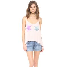 Never Worn, Size Xs. Trendy Star Print Summer Tops, Trendy Star Print Tops For Summer, Starfish, Fox, Womens Tops, Tank Tops, Pink, Women Shopping, Color