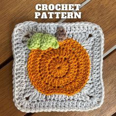 Rustic Granny Square crochet pattern Best Granny Square Patterns, Dark Granny Square, Crochet Pumpkin Bowl Free Pattern, Pumpkin Granny Square Crochet, Projects Using Granny Squares, Granny Squares Unique, Mixed Granny Square Blanket, Runescape Crochet, Spooky Crochet Blanket