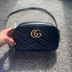 Black Gucci Crossbody Purse. Pristine Condition, Never Used. Comes With Box And Dust Bag. Black Gucci Bag, Gucci Crossbody, Bags Gucci, Gucci Handbags, Gucci Bags, Crossbody Purse, Gucci Bag, Purses Crossbody, Dust Bag