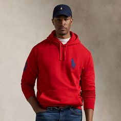 Made with a plush cotton-blend fabric this Big & Tall hoodie features a twill “3” patch at the right sleeve nodding to the number typically worn by a polo team’s strongest player. Ralph Lauren Cotton Hoodie With Drawstring Hood, Ralph Lauren Cotton Hooded Sweatshirt, Ralph Lauren Hooded Cotton Sweatshirt, Ralph Lauren Casual Hooded Sweatshirt, Sporty Ralph Lauren Winter Hoodie, Ralph Lauren Sporty Winter Hoodie, Ralph Lauren Casual Long Sleeve Sweatshirt, Casual Long Sleeve Ralph Lauren Sweatshirt, Ralph Lauren Winter Hoodie With Drawstring Hood