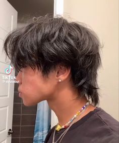 Mullet Haircut, Haircuts For Wavy Hair, Punk Hair, Boys Long Hairstyles