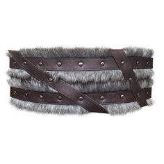 PRICES MAY VARY. 🌳 COOL DESIGN- Unique rivet design, double buckles are more stable, delicate Faux Fur accessories are visually stunning, and the simple design highlights the roughness and delicacy of Viking warriors. 🌳 Quality materials- Made of premium faux leather and premium faux fur, it is delicate and soft to the touch, looks like real leather, feels like real leather, but no animals are harmed.We love animals and all the living kinds! 🌳 ADJUSTABLE- One size for all. Suitable for most o Luca Oc, Waist Armor, Fur Belt, Faux Fur Accessories, Viking Warriors, Nordic Vikings, Leather Armor, Vintage Corset, Fur Accessories