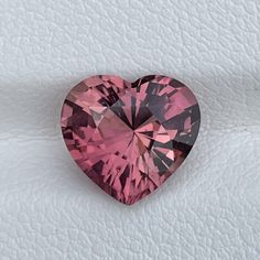 2.59 Cts Natural Pink Tourmaline Heart Cut Loose Gemstone Love Jewelry Gift Love Jewelry, Cut Loose, Baby Bag, Pink Tourmaline, Sri Lanka, Jewelry Gift, Blue Sapphire, Tourmaline, Loose Gemstones