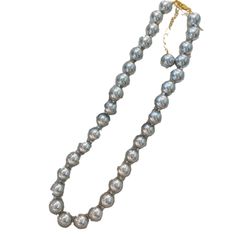 Material: Imitation pearl Fashion Element: Pearl Style: Niche Pearl Fashion, Pearl Necklace, White