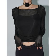 Versatile Sheer Black Crop Top With Long Sleeves. Perfect For Layering Or As A Standalone Piece. Ideal For Gothic, Punk, Or Alternative Fashion Looks. Great For Concerts, Clubs, Or Edgy Everyday Wear. Keywords: Sheer, Black, Crop Top, Long Sleeve, Gothic, Punk, Alternative, Layering, Transparent, Mesh, Clubwear, Edgy, Grunge Co715 S Feel Free To Make A Reasonable Offer! The Items May Arrive Folded, So They Might Have A Few Wrinkles. Also, The Actual Fabric Color Might Look A Little Different From What You See On Your Screen Because Of Variations In Display Settings. Smoke /Pet Free Home. Black Punk Style Tops For Club, Black Edgy Tops For Festivals, Black Punk Tops For Concert, Alternative Style Top For Halloween Party, Trendy Black Tops For Alternative Fashion, Alternative Halloween Party Tops, Alternative Halloween Party Top, Black Gothic Top For Concert, Black Edgy Tops For Concert