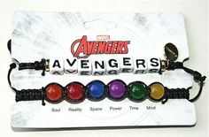 the avengers bracelet has seven colors on it