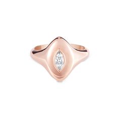 Design A beautiful marquise shape diamond bezel set in a solid gold pinky ring. Details & Dimensions -0.15 carats- Ring height measures 13.5mm Gemini Ring, Orbit Ring, Emerald Eternity Band, Signet Rings Women, Pinky Rings, Gold Pinky Ring, Serpent Ring, Marquise Shape Diamond, Asscher Diamond