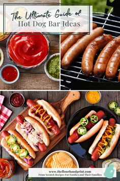 the ultimate guide to hot dog bar ideas