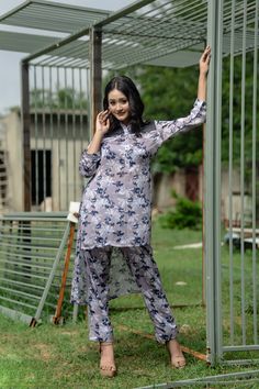 Get ready to dazzle at any occasion with this beautiful Floral Printed Kurta Set! Made from soft and breathable Satin, this two-piece ensemble includes a matching kurta top and pants. Perfect for Indian weddings, parties, or any special event, this readymade outfit offers both style and comfort. With its vibrant floral print and elegant design, you'll stand out effortlessly wherever you go. Upgrade your wardrobe with this stunning Salwar Kameez set today Item Contain - Kurti with Pant Set Materi Indian Wedding Party, Party Wear Salwar Kameez, Party Wear Salwar, Kurta Top, Women Cotton Dress, Wedding Party Wear, Kurti Set, Indian Weddings, Top Pants Set