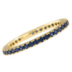 Blue Sapphire Eternity Band, 45th Wedding Anniversary, Sapphire Eternity Band, Sapphire Eternity Ring, Eternity Band Ring, Blue Sapphire Rings, Eternity Band, Eternity Bands, Eternity Ring