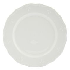 an empty white plate on a white background