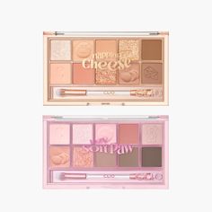 [CLIO] Pro Eye Palette (Koshort in Seoul Limited) Clio Pro Eye Pallete Lazy Soft Paw, Clio Palette Cat, Clio Pro Eye Pallete, Soft Paws, Eye Palettes, Pink Palette, Paw Design, Cute Toes, Stunning Eyes