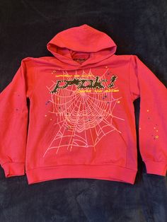 SIZE M - spider worldwide (sp5der) by young thug has been very trendy recently, especially this hoodie in particular. Highest quality you'll find, in excellent condition. Y2k Pink Hoodie For Streetwear, Pink Y2k Hoodie For Streetwear, Pink Y2k Hoodie For Fall, Pink Y2k Style Hoodie For Fall, Pink Spider Hoodie, Spider Hoodie, Sp5der Hoodie, Spider Worldwide, Braces Colors