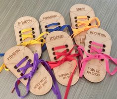 Teaching Shoe Tying, Shoe Tying, Wood Shoe, Wood Shoes, Personalized Shoes, Activity Board, Yes Or No, Preschool Art, Tie Shoes