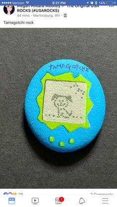 a rock with an image of a fish on it and the words tararangia