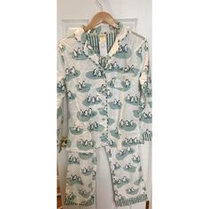 Munki Munki Penguins Green Blue 2pc Pajamas Womens Small Fleece Pj's New See Approximate Measurements Flat In Pics. Feel Free To Ask Any Questions. Pics Are A Part Of The Description. Thanks For Shopping! Fleece Pjs, Pyjamas Womens, Penguins, Women's Intimates, New Color, Blue Green, Pajamas, Product Description, Feel Free