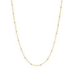 14K gold filled satellite chain necklace Dainty Beaded Chain Necklaces For Layering, Dainty Station Necklace With Adjustable Chain For Everyday, Everyday Dainty Rolo Chain Necklaces, Dainty Beaded Chain Necklace For Layering, Delicate Rolo Chain Necklace For Everyday, Dainty Everyday Rolo Chain Necklaces, Everyday 14k Gold Filled Beaded Chain Necklace, Dainty Everyday Necklaces With Rolo Chain, Delicate Everyday Satellite Chain Necklaces