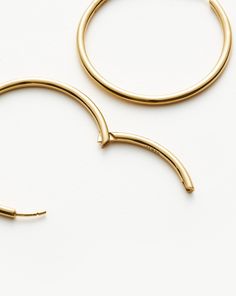 Classic Large Hoop Earrings | 18ct Gold Plated Vermeil. Introducing Our Lightest Ever Hoops — an Elevated Collection of Everyday Essentials that are Anything but Basic. These Simple Large Hoops Have Been Handcrafted to Become Your New Core Staples. Plus, they Feature a Hidden Hinge for a Seamless Closure. Wear Solo or Style with Studs and Mini Hoops for an Instant Ear Stack. Also Available in Small, Medium and Oversized. Metal: 18Ct Recycled Gold Plated Vermeil on Recycled Sterling Silver Hoop D Medium Hoop Earrings, Ear Stack, Star Earrings Stud, Demi Fine Jewelry, Large Hoop Earrings, Gold Price, Recycled Gold, Hoop Earrings Small, Pearl Stud Earrings