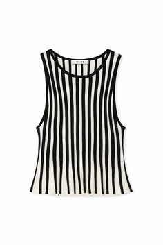 Boatneck Knitted Top Chic Striped Ribbed Tops, Fitted Striped Knit Top, Fitted Striped Knit Top For Spring, Fitted Striped Tank Top, Fitted Striped Crew Neck Knit Top, Fitted Striped Knit Top With Crew Neck, Fitted Striped Knit Tank Top, Striped Stretch Knit Top For Spring, True Winter