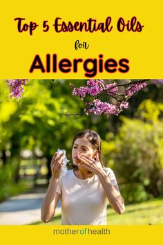 Discovering Nature's Allies: Unveiling the Top 5 Essential Oils for Allergies | Mother Of Health Allergy Essential Oil Blend, Autogenic Training, Natural Allergy Relief, Natural Asthma Remedies, Peppermint Eucalyptus