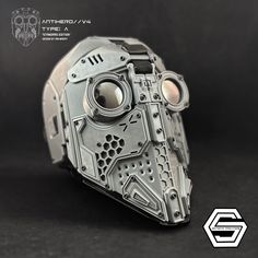 This is a Grey variant of my "Antihero//V4:Type-A" full face mask design, featuring circular tinted lenses with a silver color. Tech Specs: Frame Material - FDM 3d Print Armor Material - 3d Printed/Steel Fasteners Lens - Tinted Circular Lenses (Functional Sunglasses) Buckle - Standard " "Parachute Buckles" on adjustable straps If you would like this mask in a custom color, check out this listing here! https://www.etsy.com/listing/1519074769 Attaches with an adjustable strap and buckle, the masks Silver Fantasy Masks And Prosthetics For Party, Full Face Mask Design, Futuristic Full Face Protection Mask, Sci-fi Mask For Cosplay Events, Armor Mask, Black Sci-fi Full Face Mask, 3d Printed Mask For Cosplay, Specs Frame, Costume Masks