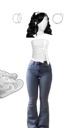 Outfit Ideas Fresitas, Outfit Latina, Medium Natural Hair Styles, Latina Fashion Outfits, Casual Preppy Outfits, Trendy Outfits For Teens, Casual Day Outfits, Looks Black, Swaggy Outfits