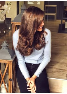 Semi Formal Mujer, Pijamas Women, Auburn Hair, Good Hair Day, Hair Envy, Brunette Hair, Hair Dos, Messy Hairstyles