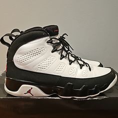 Slightly Used. One Owner. Jordan 9 Og Retro 2010 Release. Air Jordan 9 Retro, Jordan 9 Retro, Air Jordan 9, Jordan 9, Shoes Air, Jordans For Men, Jordan Shoes, Red Color, Air Jordan