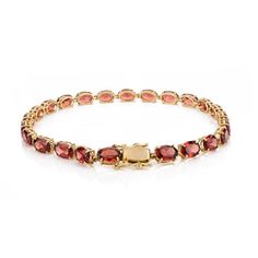 This is part of Chairish’s Fine Jewelry assortment.  This Garnet Tennis Bracelet in 14K gold showcases 24 endlessly sparkling natural garnet, weighing 13.26 carats. It measures 7 inches long in length.  Garnet gemstone restores balance. Designed with perfect oval cut garnet set after each garnet to make you stand out on any occasion or event. The elegant style complements the attire beautifully and is a Sisters Gift, Bridal Shower Gift, Fine Jewelry Gift, Gift For Sister, Mother Daughter Gift, B Elegant Garnet Gemstone Bracelets, Elegant Garnet Gemstone Bracelet, Formal Garnet Gemstone Bracelets, Elegant Garnet Bracelets For Formal Occasions, Mother Daughter Gifts, Garnet Gemstone, Fine Jewelry Gift, Bridal Shower Gifts, Daughter Gifts