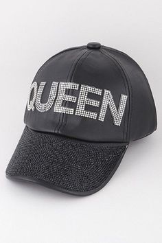 Bejeweled Queen Cap - MY SEXY STYLES Clothing Tags, Mitten Gloves, Lowest Price, Knit Jersey, Trucker Hat, Baseball Hats, United States, Queen