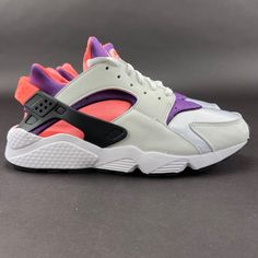 Nike Men's Air Huarache White Purple Bright Mango Running Shoes Dd1068-101 Size 10 ~ Women's Size 11.5 New Without Box. Other Sizes Colors And Styles Available. Follow Us! We List Lots Of New Shoes And Athletic Wear Daily! White Lace-up Huaraches For Streetwear, Sporty White Lace-up Huaraches, Nike Casual Huaraches For Streetwear, Casual Nike Huaraches, Casual Huaraches With Cushioned Footbed For Streetwear, Nike Sporty Huaraches For Streetwear, Nike Sporty Huaraches With Boost Midsole, Nike Sporty Huaraches For Sports, Nike Huaraches For Streetwear With Branded Insole