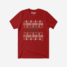 San Francisco 49ers Holiday Sweater T-Shirt FOCO S - FOCO.com 49ers Colors, 49ers Shirts, Office Holiday Party, Logo Display, Office Holiday, Team T Shirts, Holiday Sweater, Team Shirts, Best Of Both Worlds