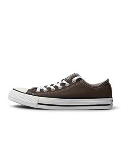 CONVERSE MENS CHUCK TAYLOR ALL STAR LOW - CHARCOAL CONVERSE Sporty Brown Canvas Shoes For Streetwear, Streetwear Low-top Canvas Shoes With Speckled Midsole, Casual Converse Low-top Basketball Shoes, Classic Low-top Basketball Shoes With Vulcanized Sole, Casual Low-top Converse Basketball Shoes, Converse Urban Sneakers With Speckled Midsole, Sporty Gray Sneakers With Rubber Toe Cap, Urban Converse Canvas Shoes, Casual Low-top Basketball Shoes With Vulcanized Sole